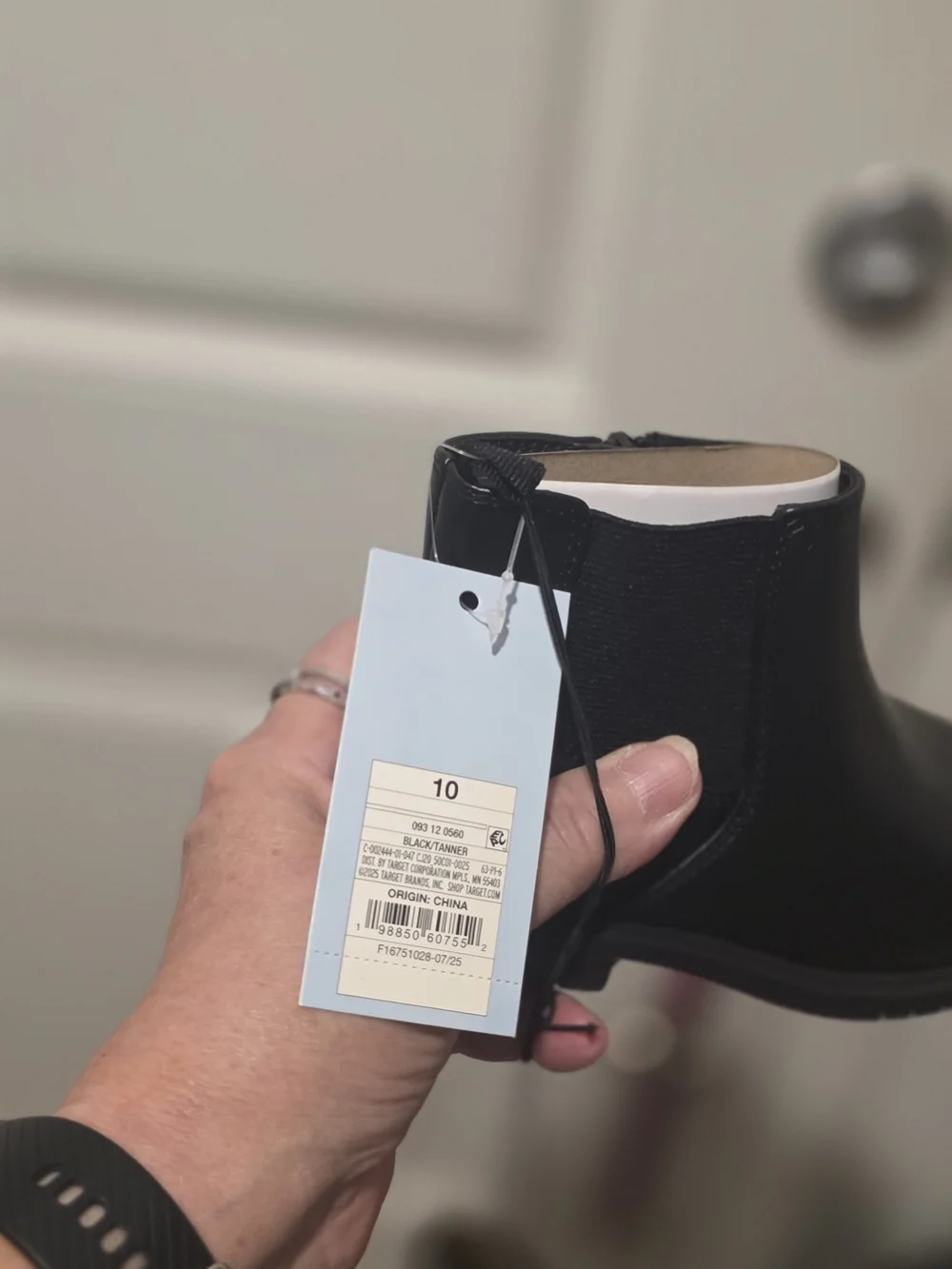 Girls Black Chelsea Boots